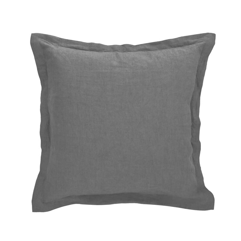 Amalfi Cove Linen Cushion BOM - Light Grey image number 0
